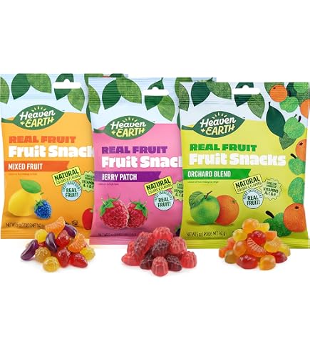 Amazon.com: Heaven & Earth Fruit Snacks, Orchard Blend, 5 oz